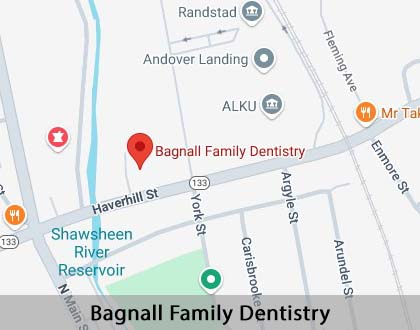 Map image for Cosmetic Dental Care in Andover, MA